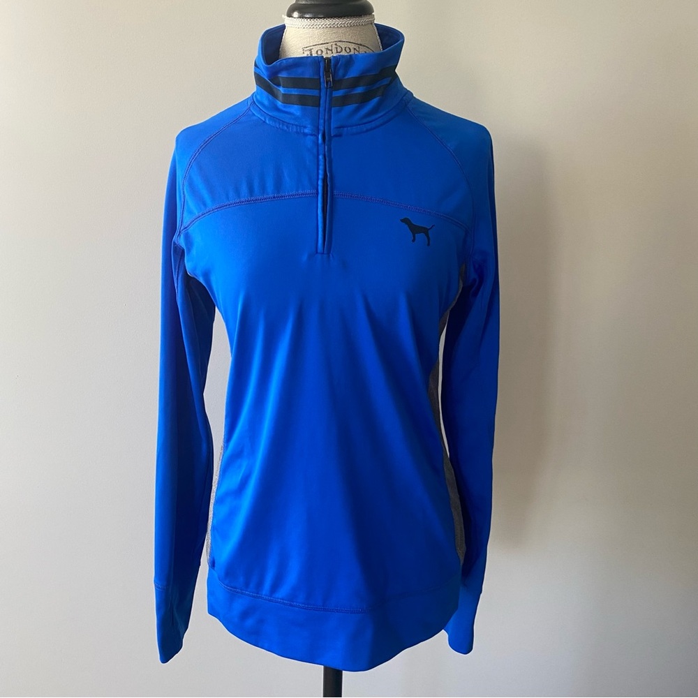 Victoria’s Secret PINK Quarter Zip Long Sleeve Top